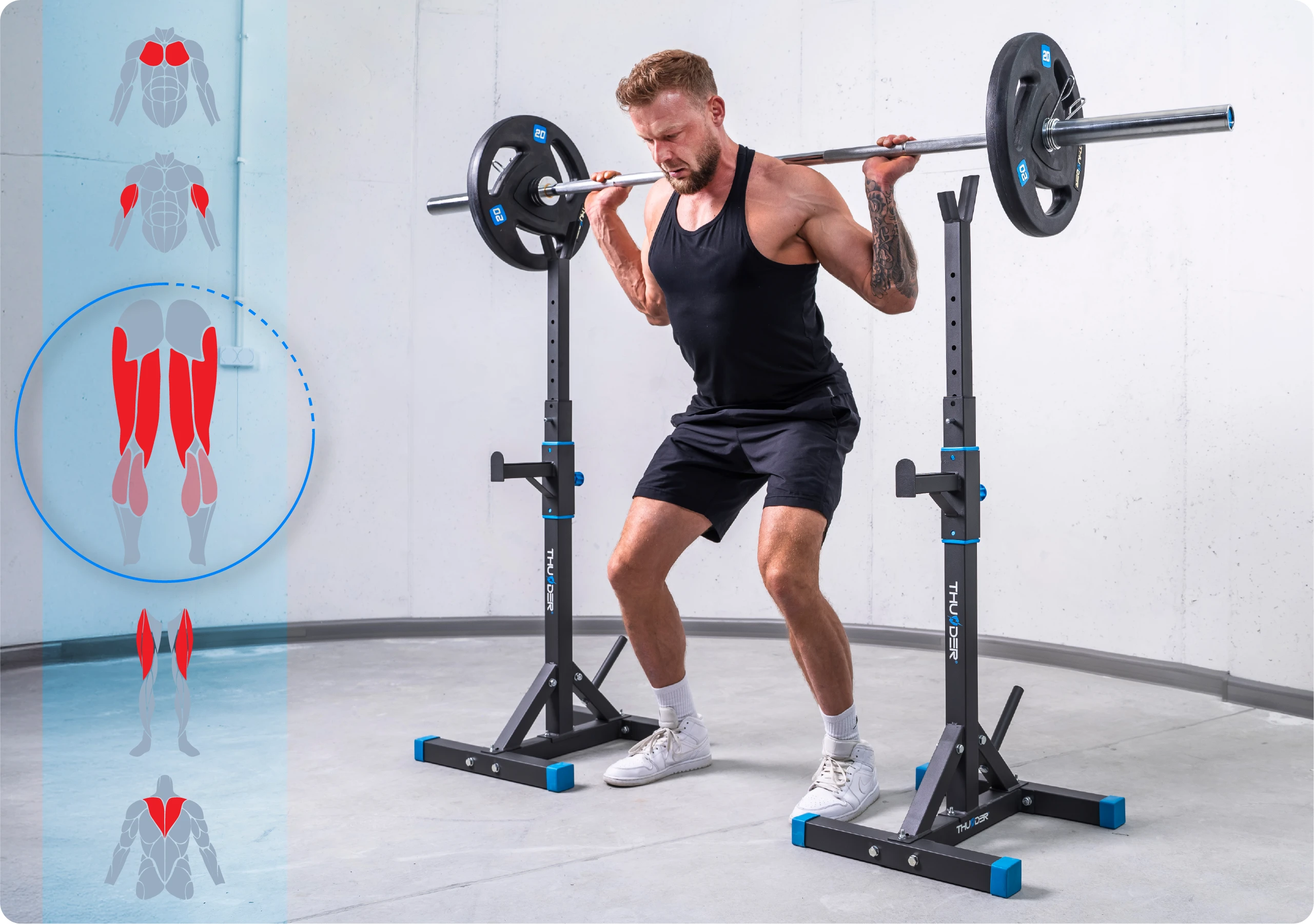 Maximum load of PRESA stands