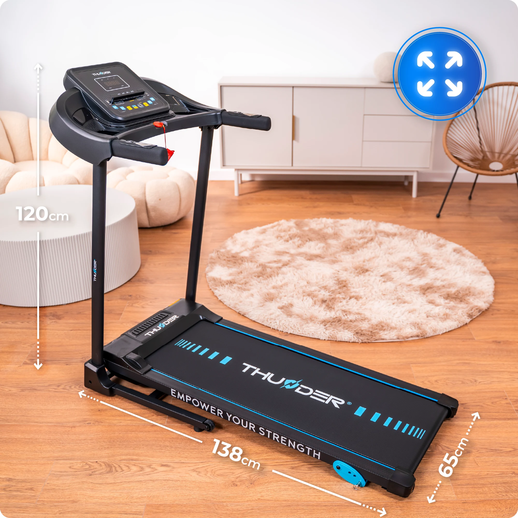 Side View of Treadmill