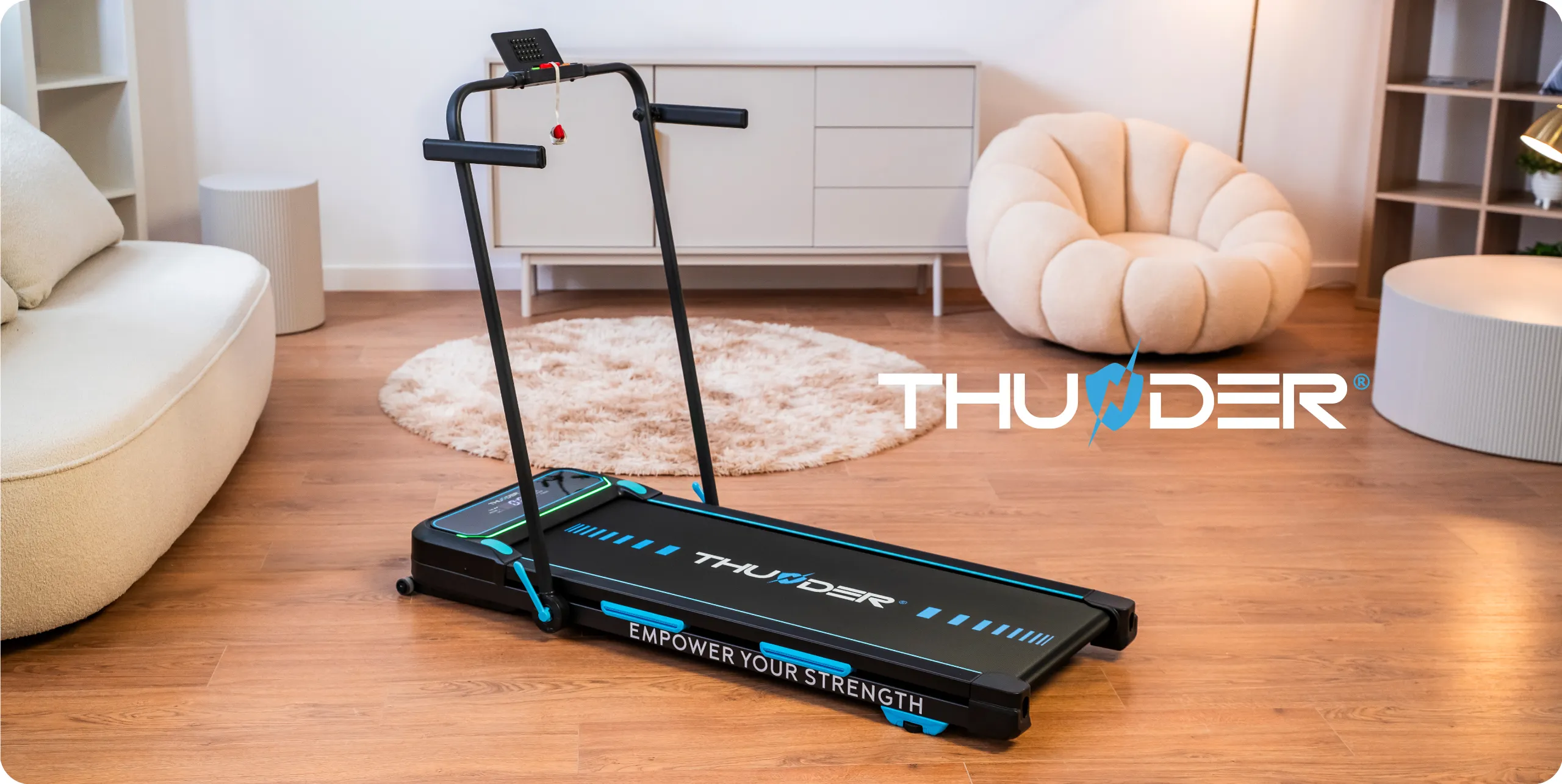 THUNDER PHENOM-S-BLACK Electric Treadmill