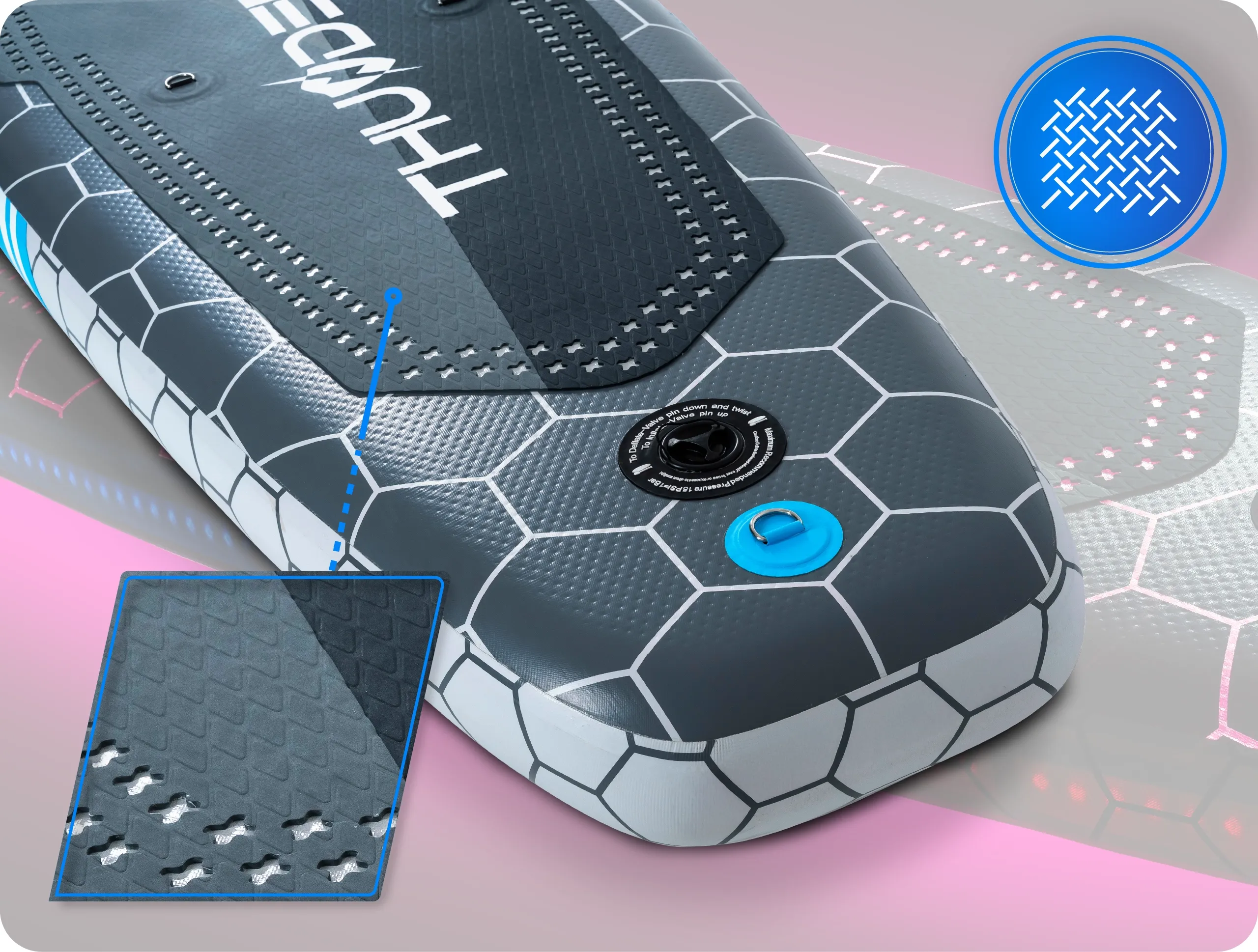 Composite deck laminate