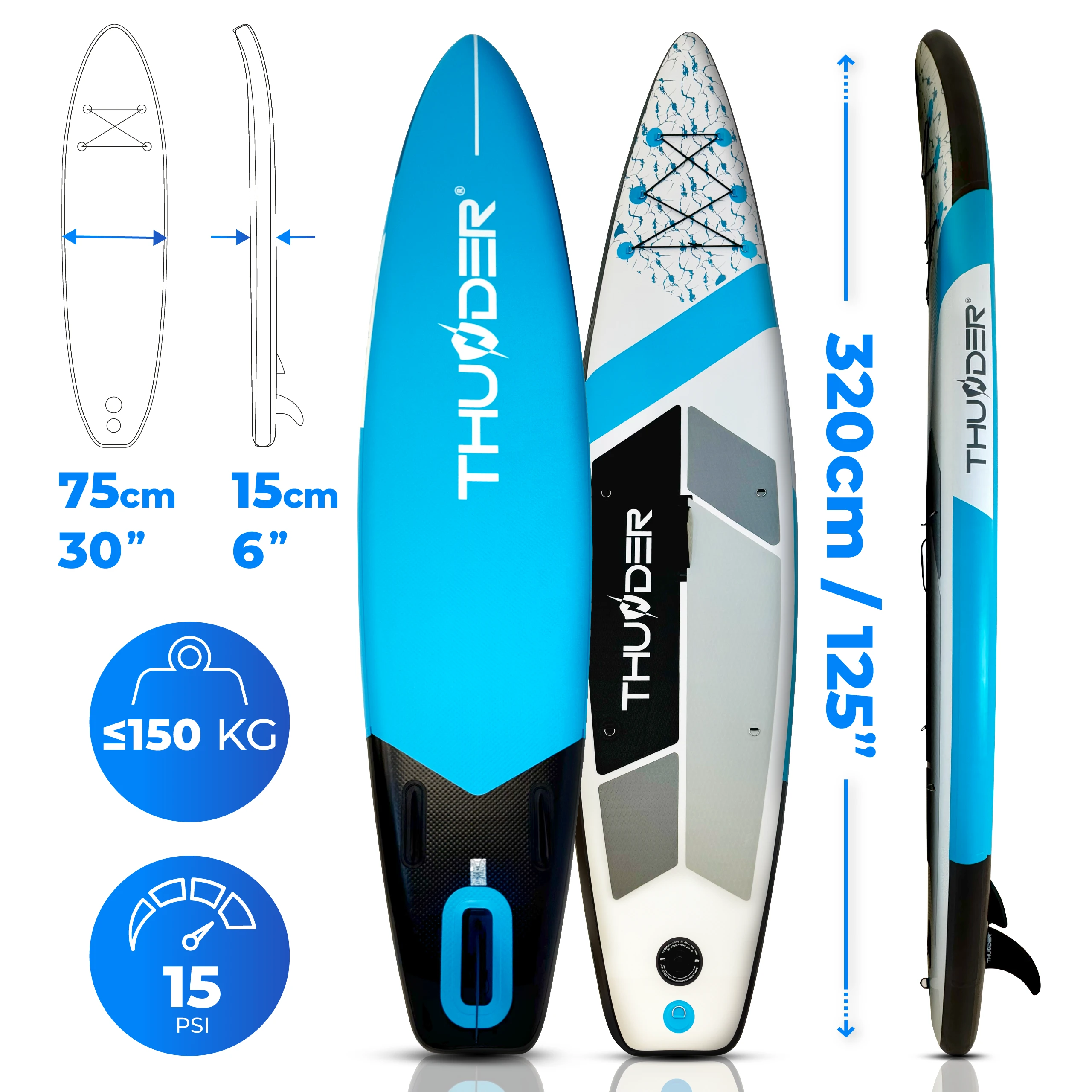 THUNDER MARIS SUP Board Specification