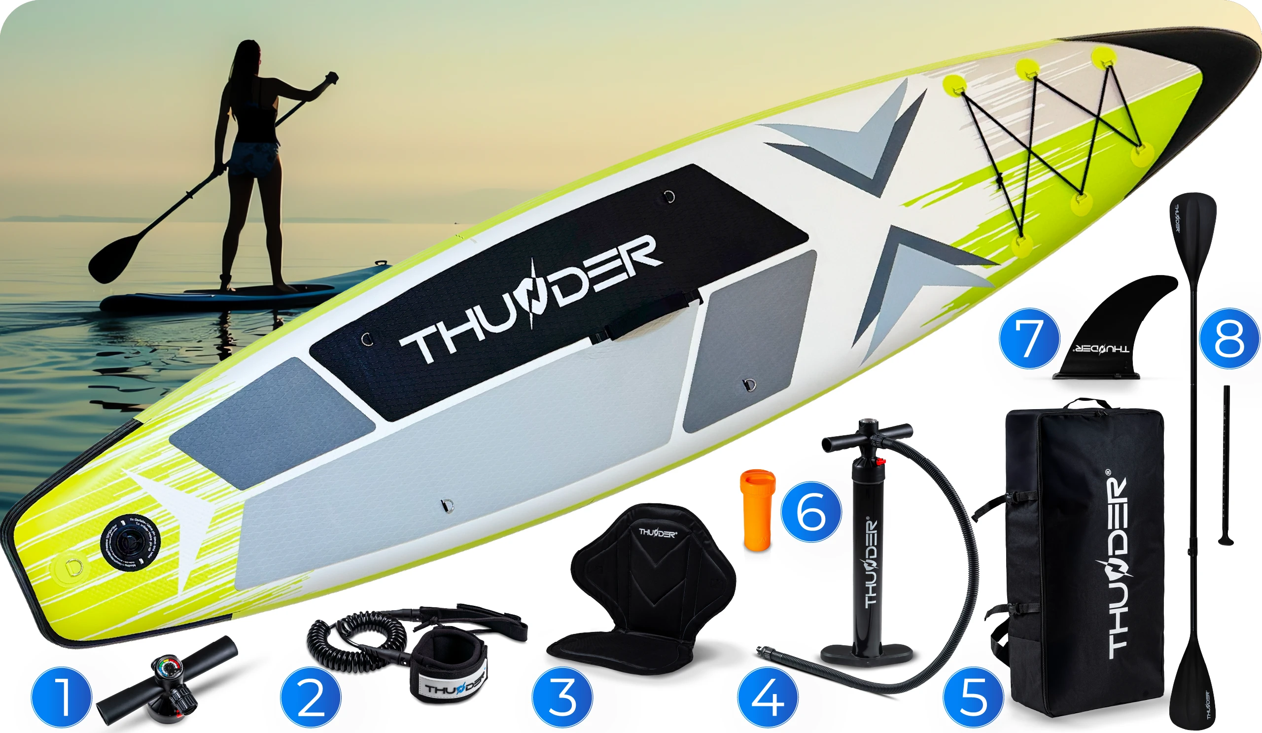 VELA SUP Board Accessory Set