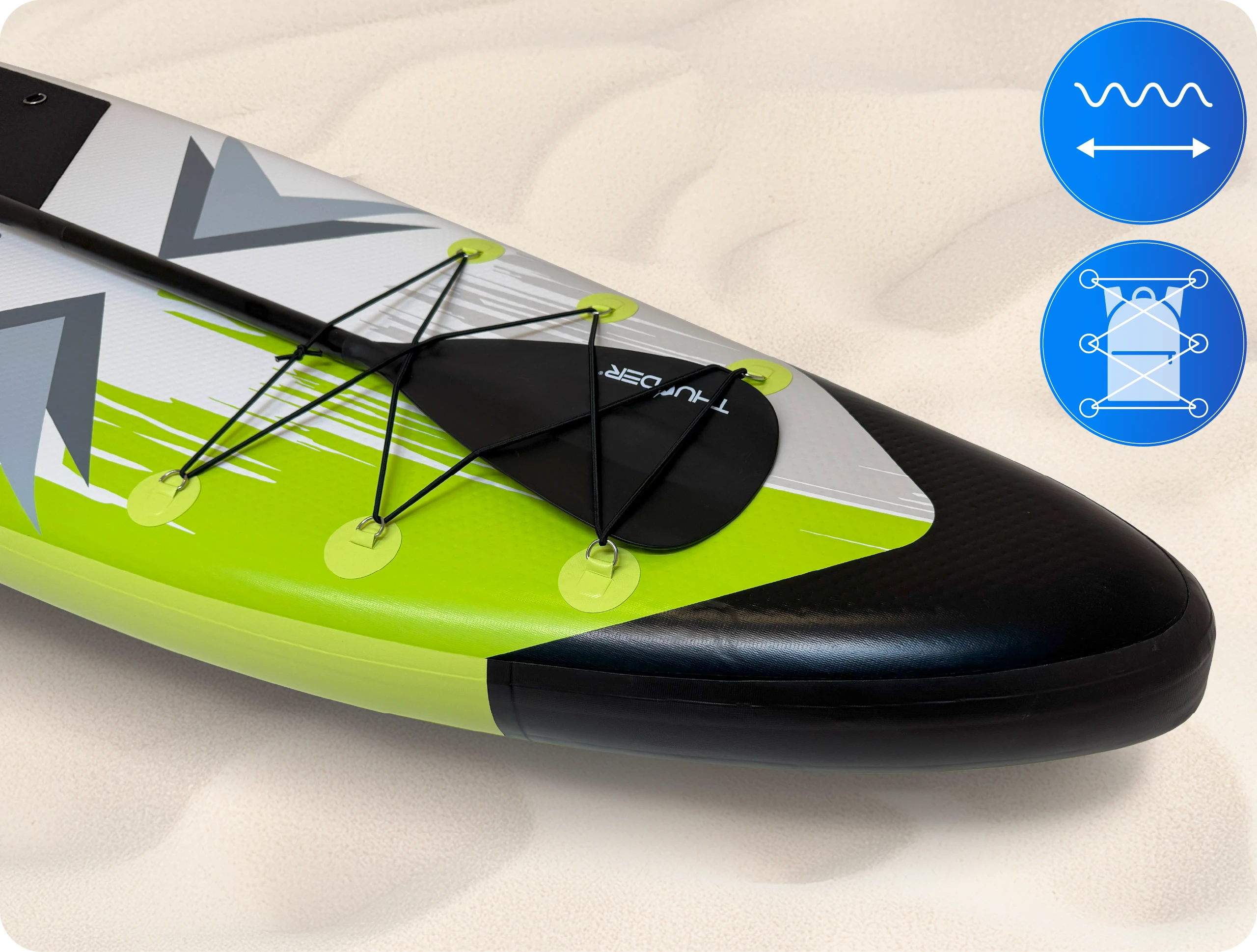 Luggage Rack with Elastic Cord