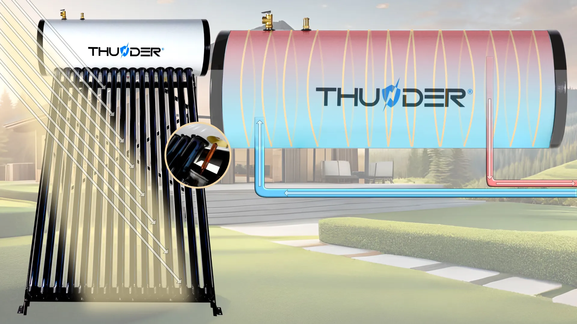 THUNDER® pressurized collectors