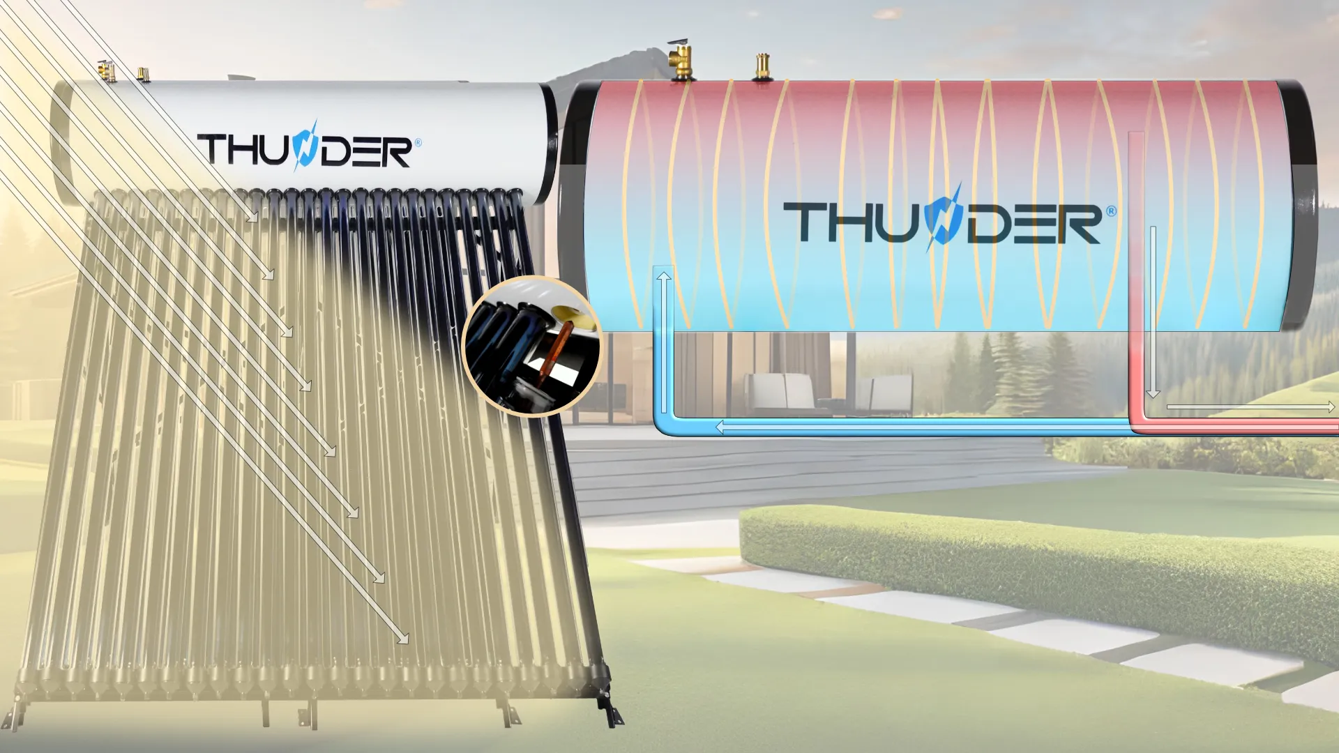 THUNDER® Pressurized Solar Collectors
