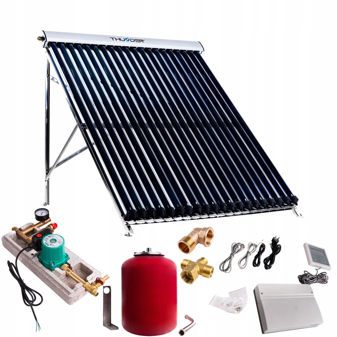 Solar collector set
