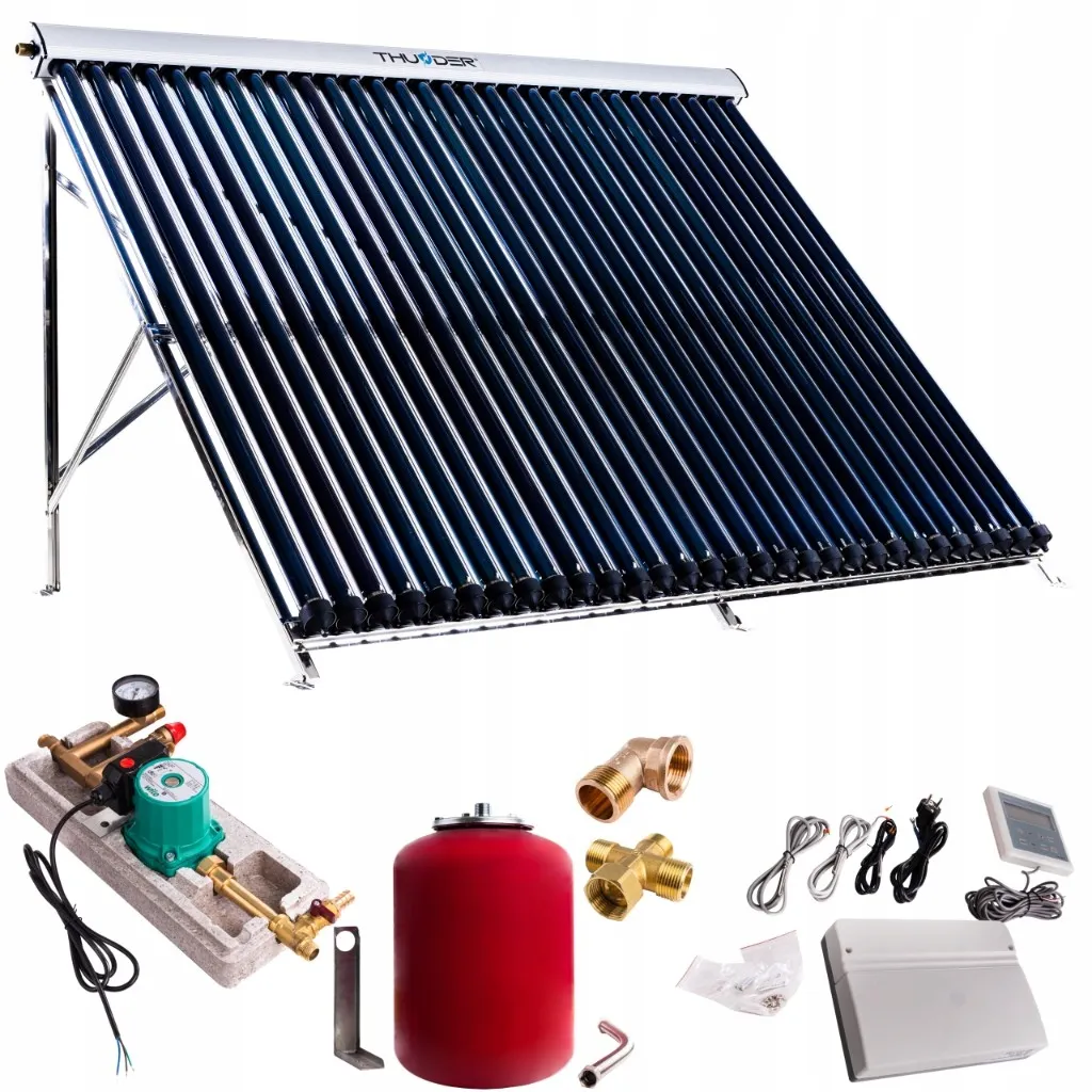 Solar collector set