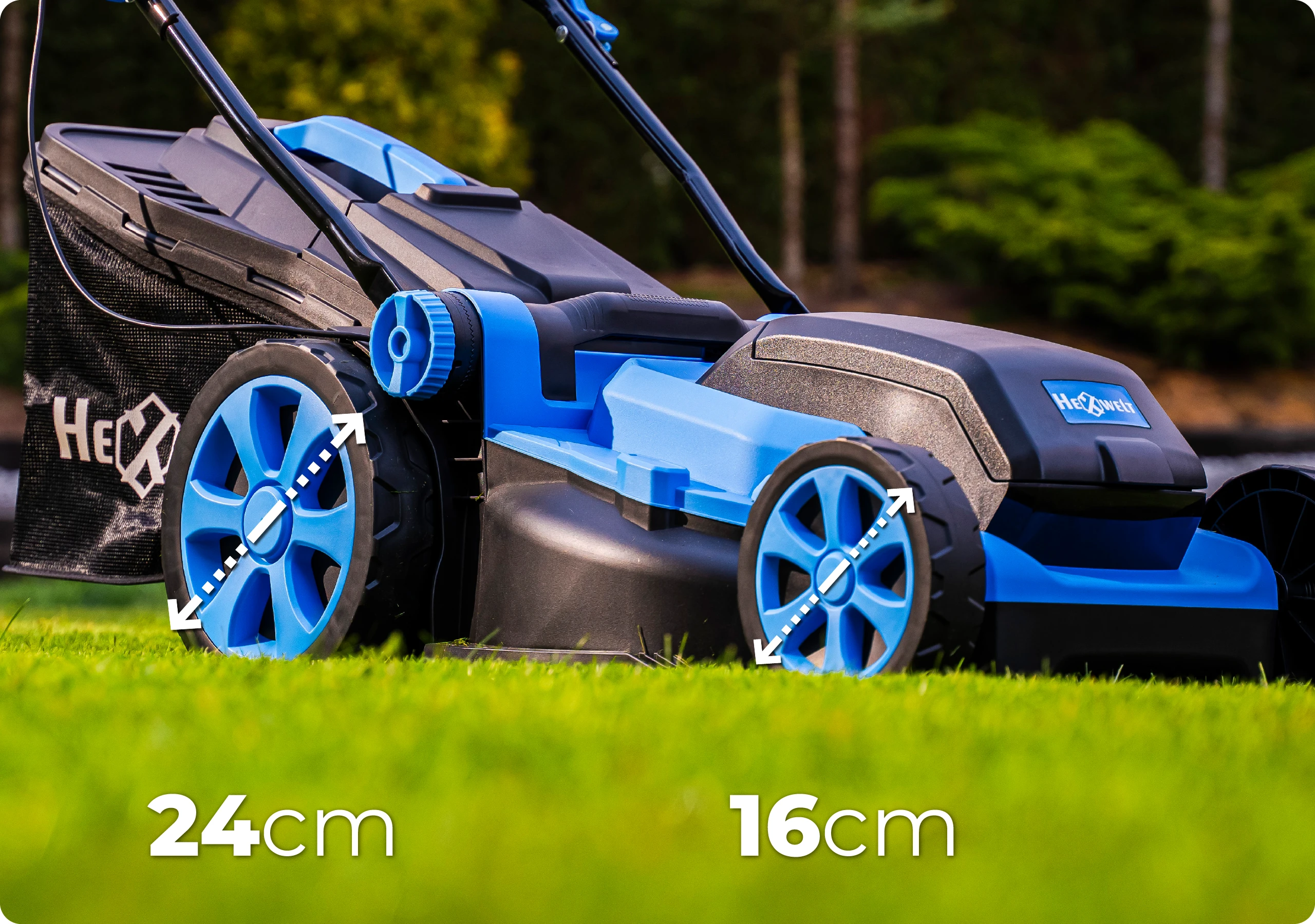 Technical data of the lawn mower