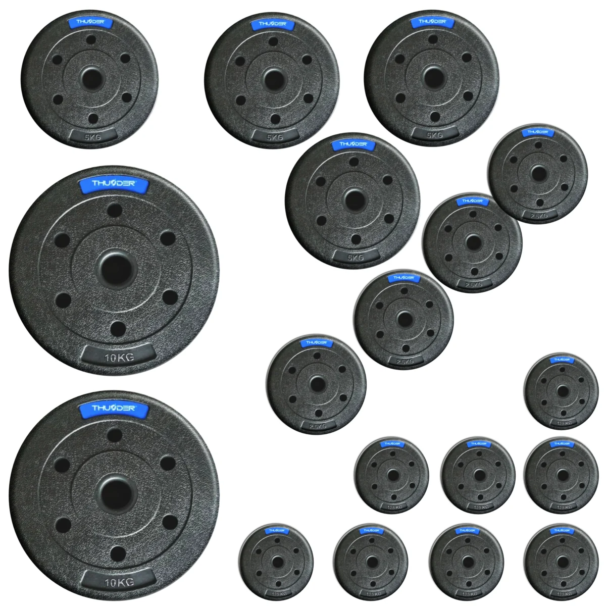 THUNDER brand bituminous weight set