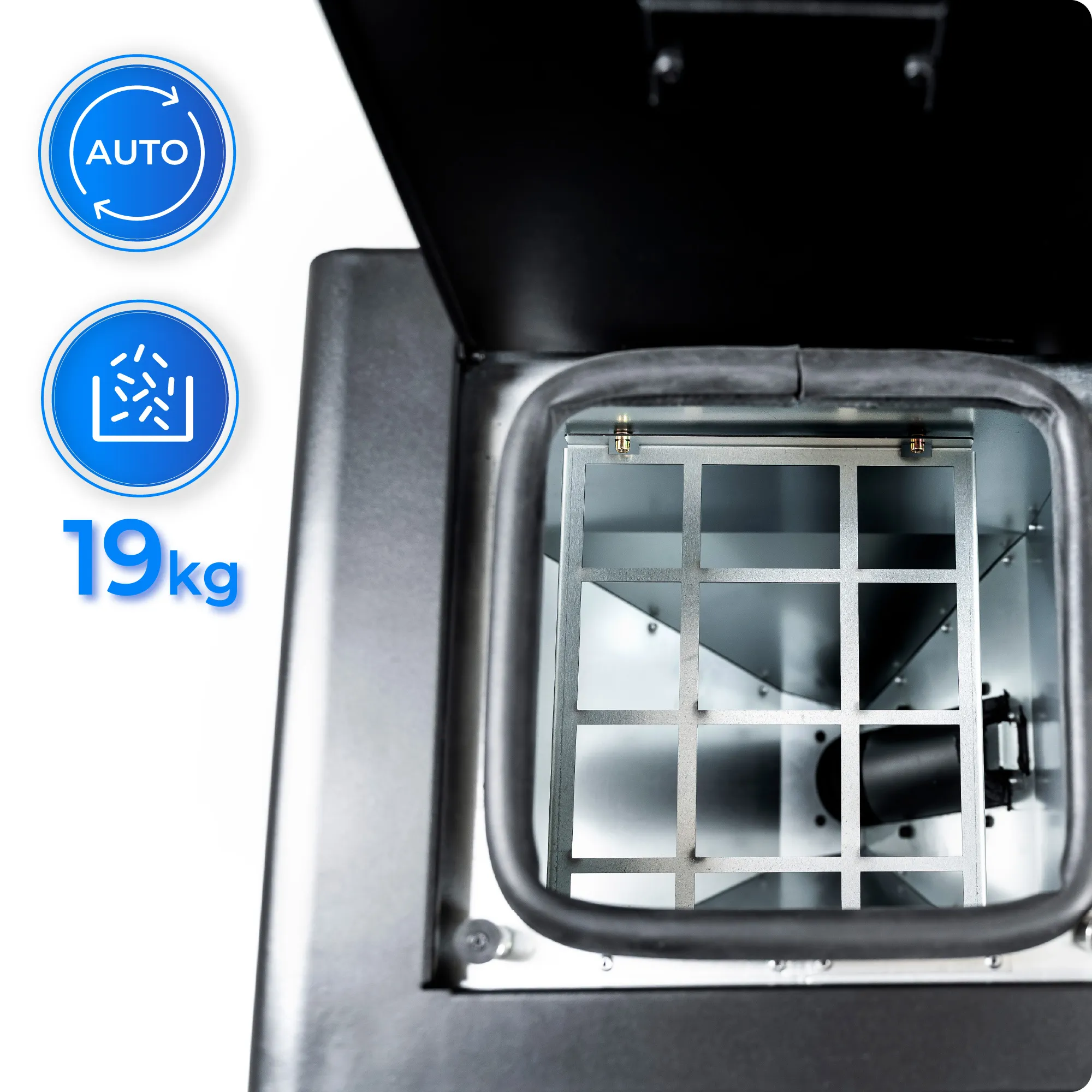 Pellet tank – ARIA-BLACK