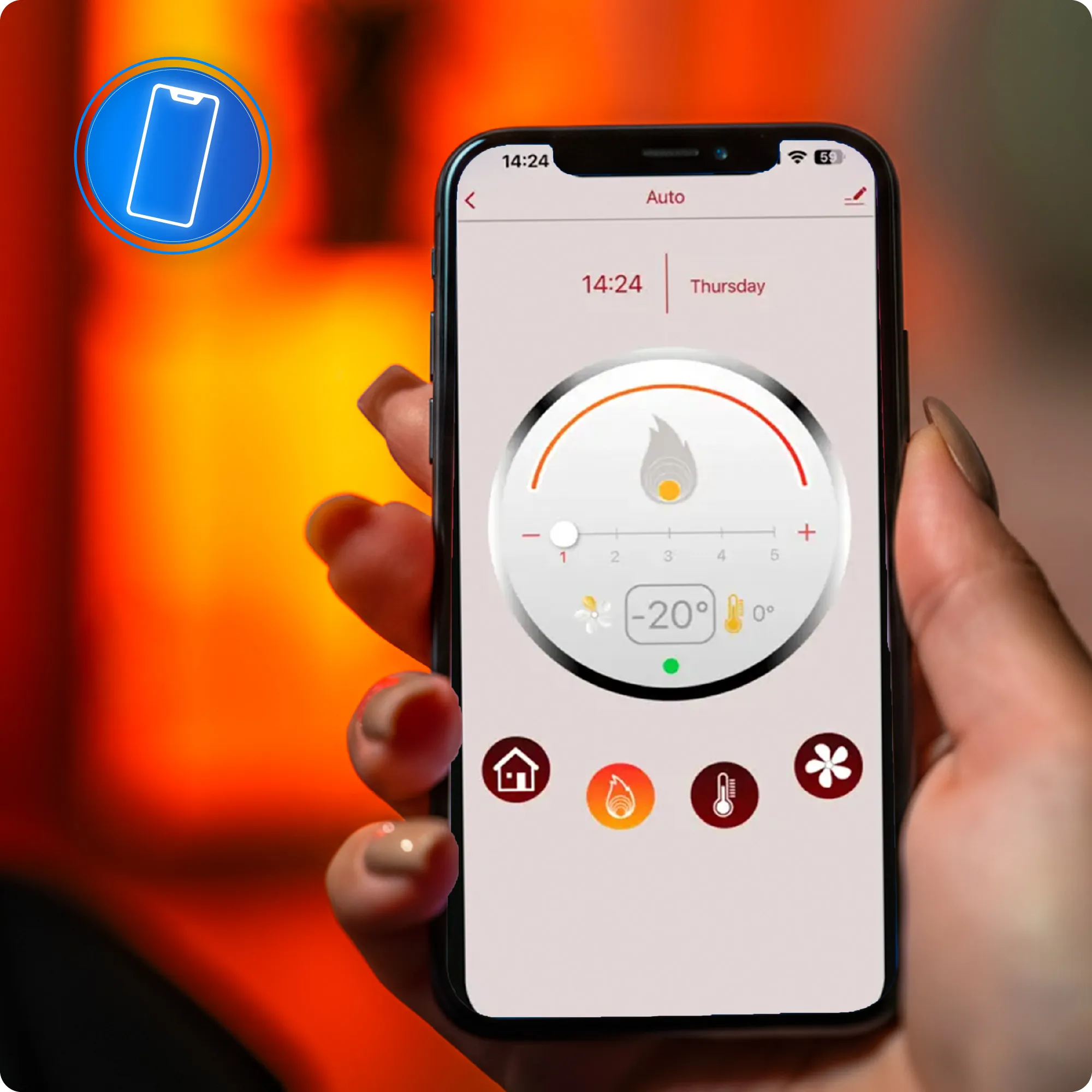 Control options – KARMEN-RED