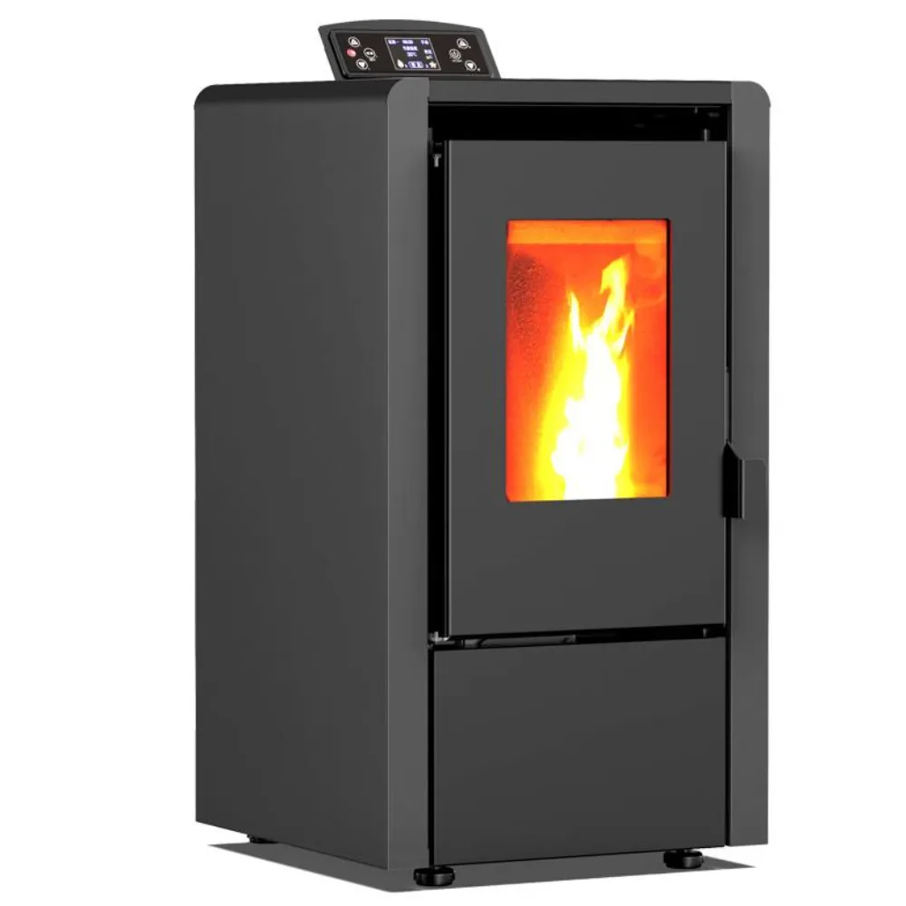 Freestanding pellet stove 12kW – THUNDER ARIA-BLACK