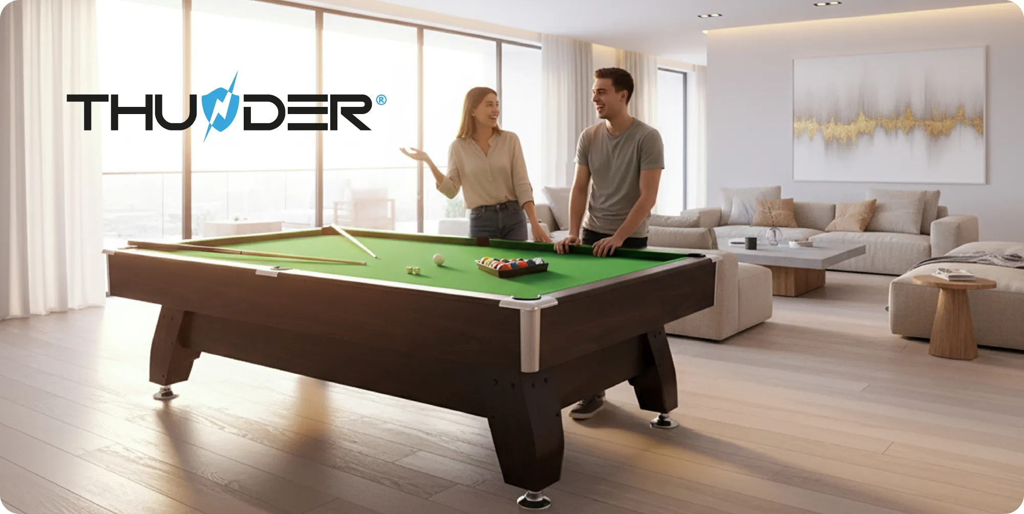 BOLD-BROWN-7FT Pool Table