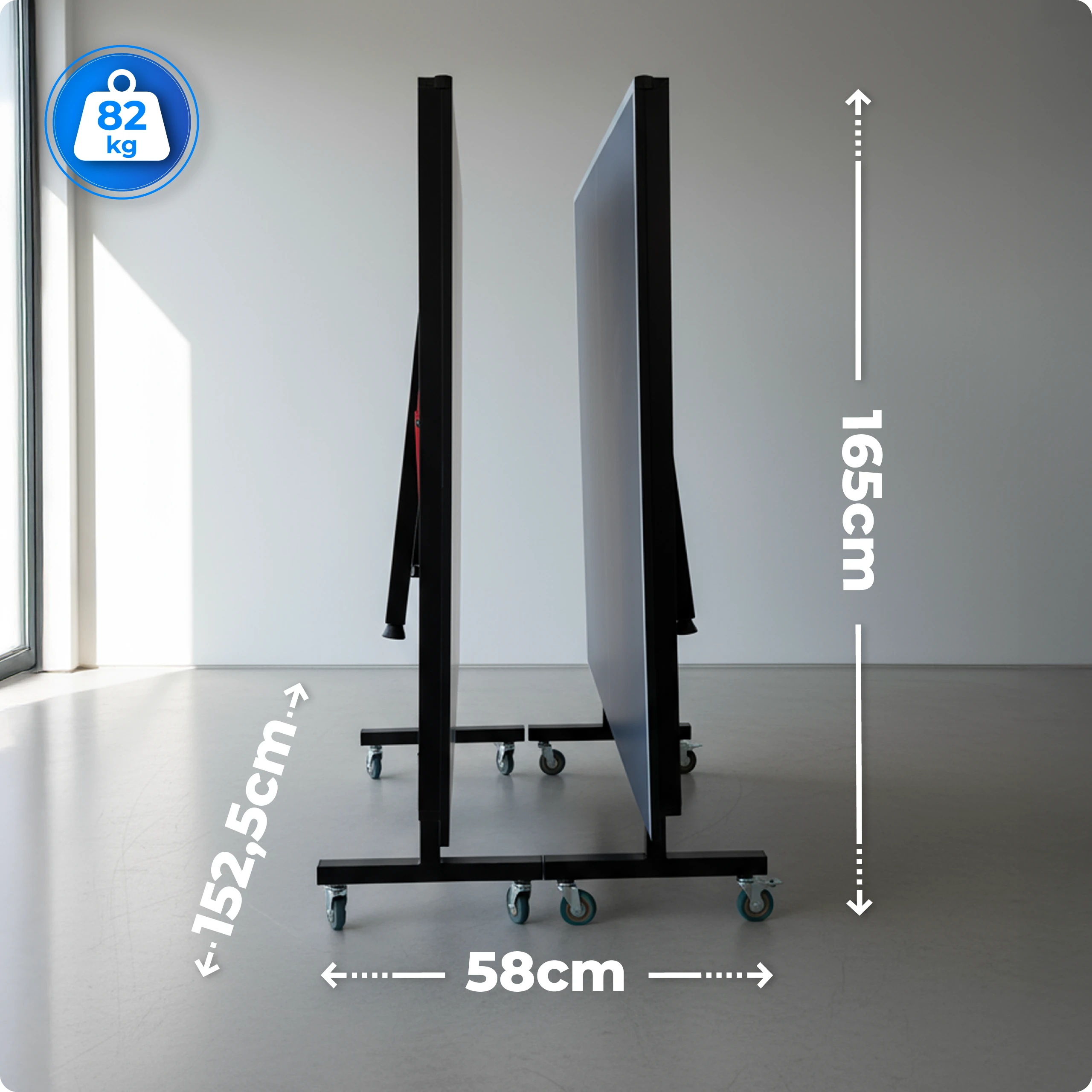 THUNDER VITAL-18-BLUE Folded Dimensions