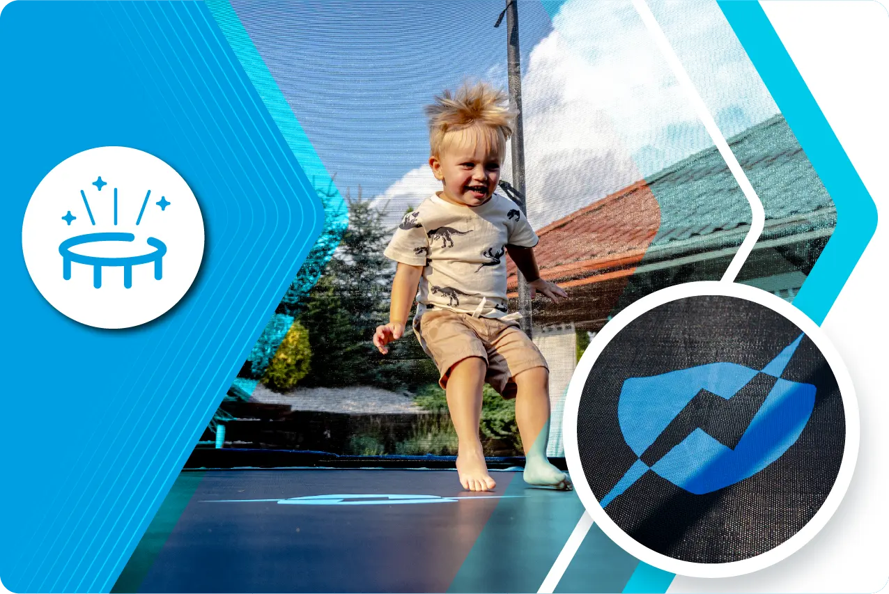 Included with Thunder 10ft Trampoline