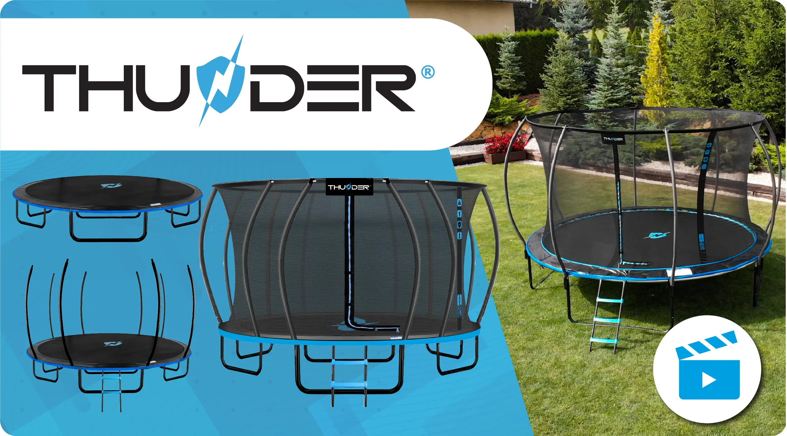 Solid Construction Trampoline