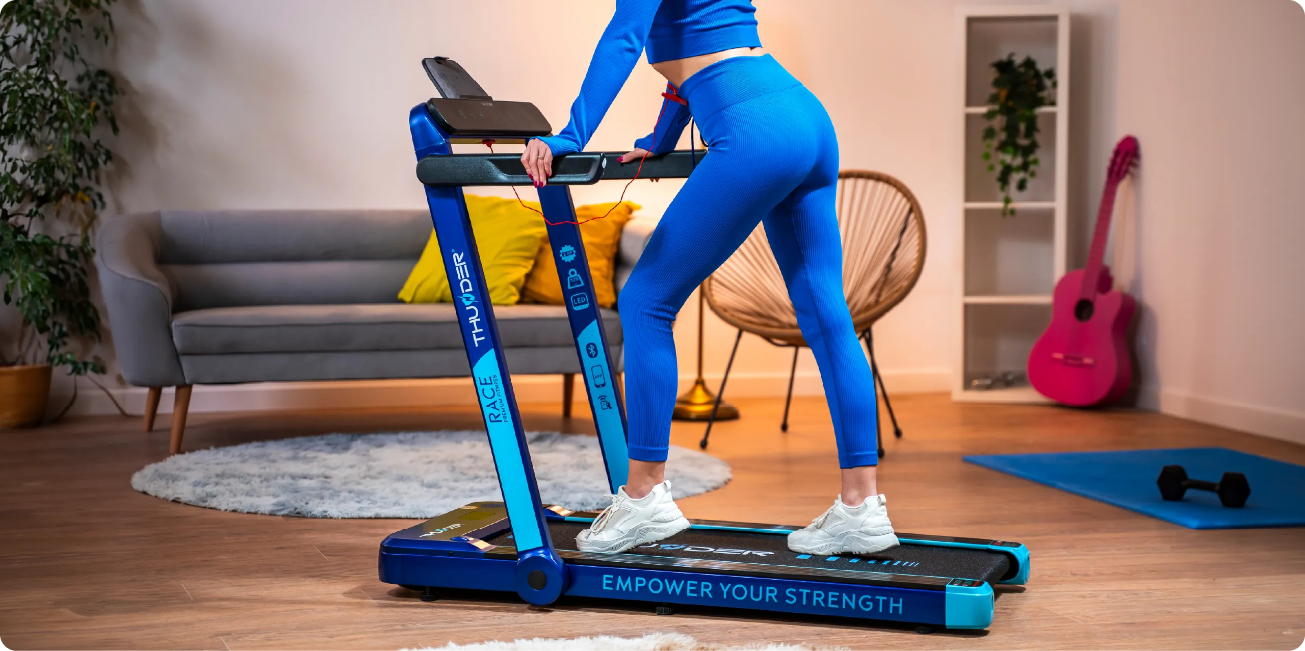 Treadmill at home - investment in health