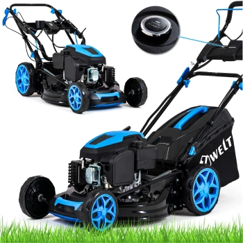 Hexwelt HW-KS-224 petrol lawn mower 53cm 4.4kW self-propelled