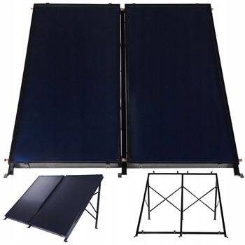 THUNDER 2x2.5 m flat plate solar collector