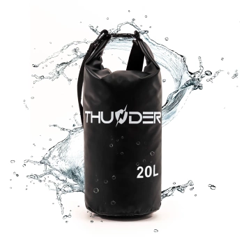 Waterproof Bag 20 L THUNDER black