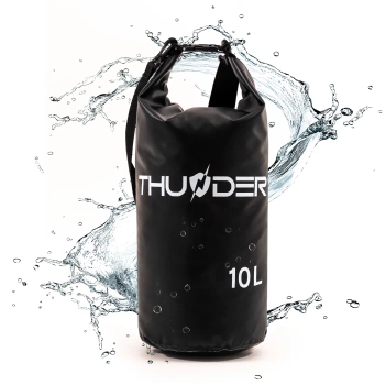 Waterproof Bag 10 L THUNDER black