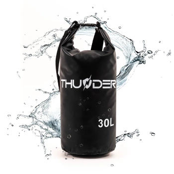 Waterproof Bag 30 L THUNDER black