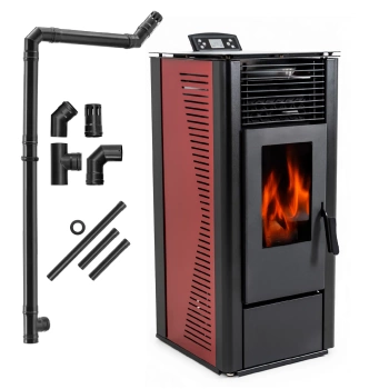 Pellet stove KARMEN RED 10 kW