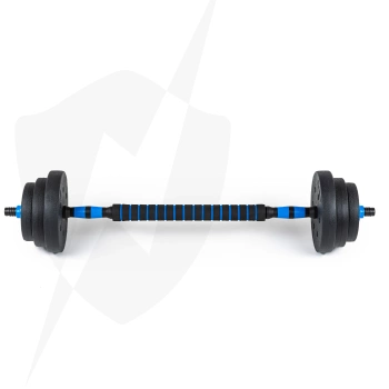 Adjustable bituminous dumbbells GYM-02 2x10 kg