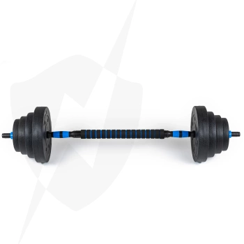 Adjustable bituminous dumbbells GYM-03 2x20 kg