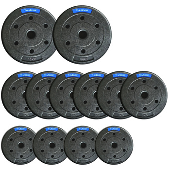 THUNDER Bitumen Weight Set 2x10 kg + 6x5 kg + 4x2.5 kg