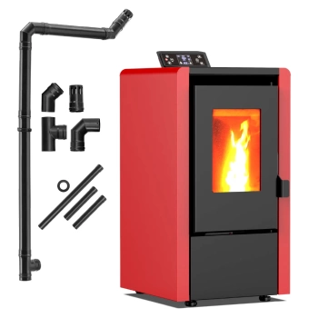 Pellet stove LEYLA RED 6.3 kW
