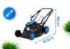 Hexwelt HW-KS-150 petrol lawn mower 46cm 2.6kW self-propelled