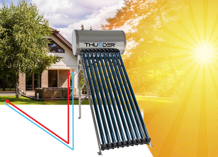 Pressure collector with THUNDER 100 L tank