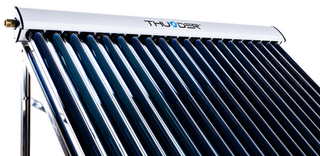 THUNDER solar collector without tank, 20 pipes + frame