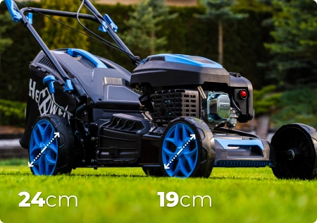 Hexwelt HW-KS-200 petrol lawn mower 51cm 3.8kW self-propelled