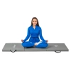Gray Gym Mat 180x60x4 cm THUNDER