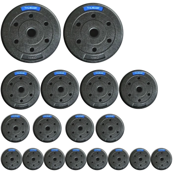 THUNDER Bitumen Weight Set 2x10 kg + 4x5 kg + 4x2.5 kg + 8x1.25 kg