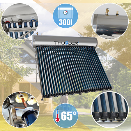 Pressure collector with THUNDER 300 L tank