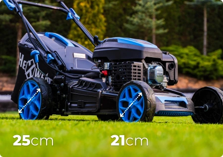 Hexwelt HW-KS-224 petrol lawn mower 53cm 4.4kW self-propelled