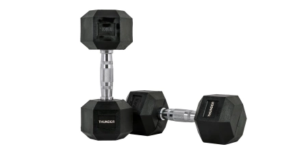 Hex dumbbell THUNDER 10 kg
