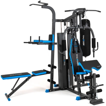 Training power rack with punch bag THUNDER HEAVY