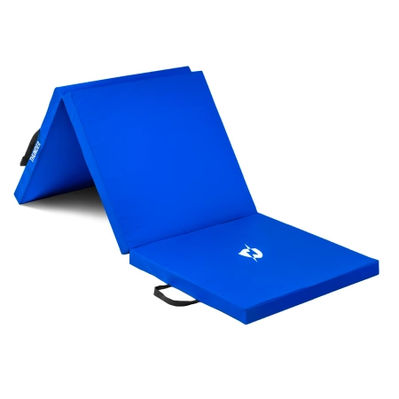 Blue Gym Mat 180x60x4 cm THUNDER