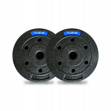 THUNDER Bitumen Weight Set 2x7.5 kg