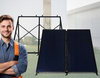 THUNDER 2x2.5 m flat plate solar collector