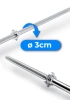 THUNDER Threaded Straight Bar 180 cm 30 mm