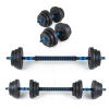 Adjustable bituminous dumbbells GYM-02 2x10 kg