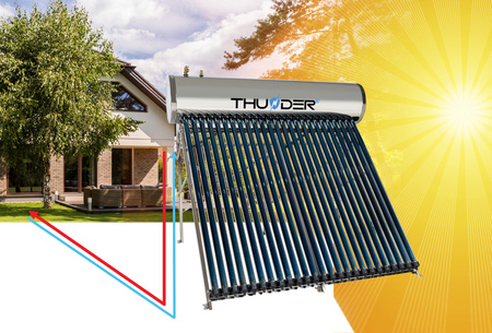 Pressure collector with THUNDER 250 L tank