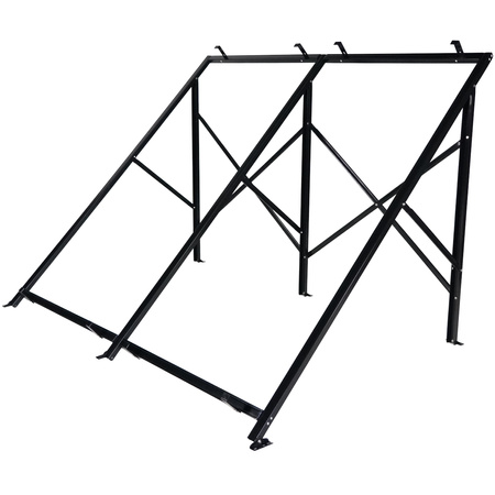 Frame for two 2,5m flat plate collectors