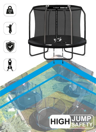 THUNDER INSIDE ELITE 10FT (305 cm) BLACK trampoline
