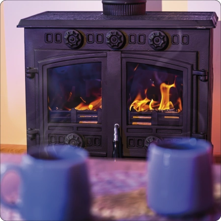 Cast iron wood stove ATAR 10 kW